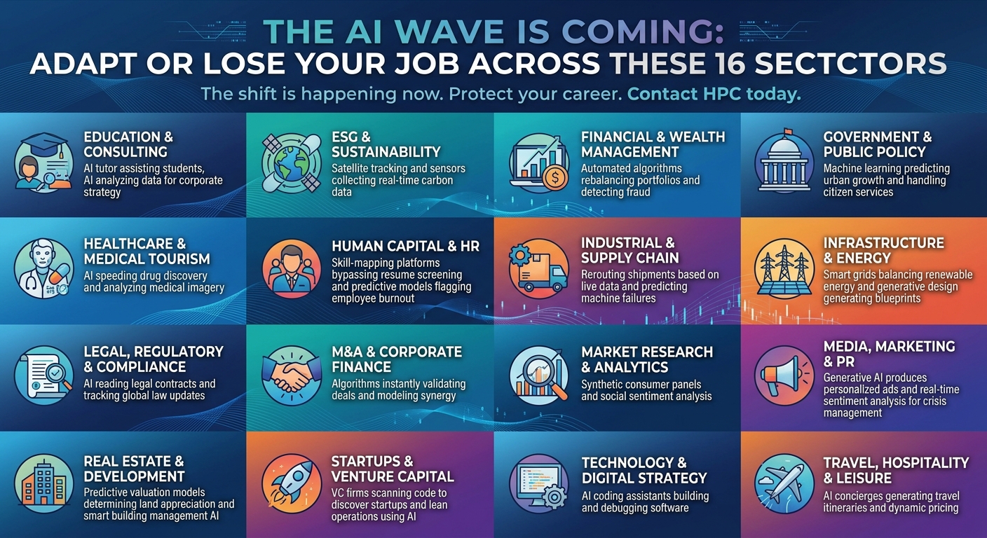 The AI Wave is Coming Mexico: Adapt or Lose Your Job Across These 16 Sectors