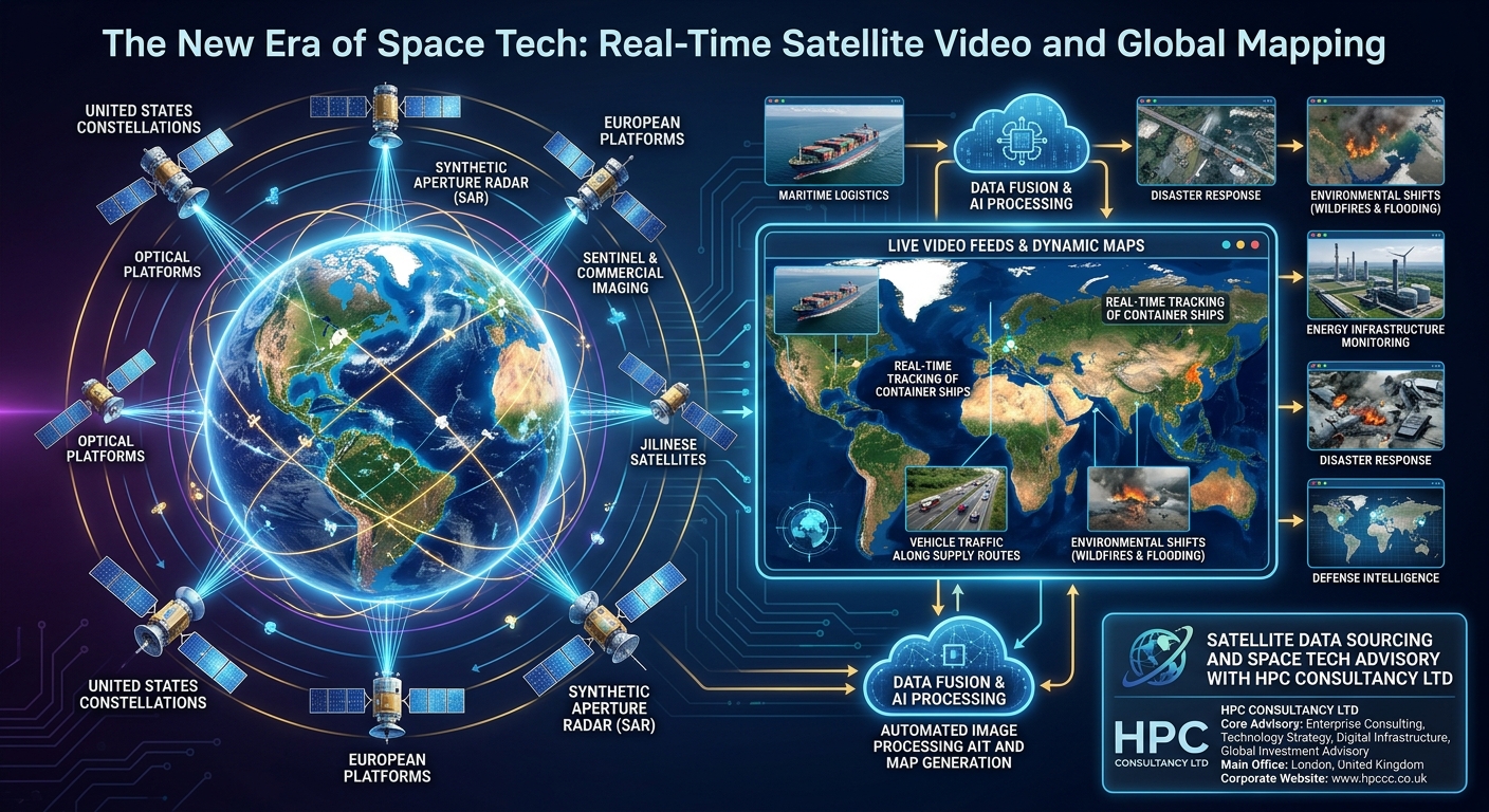 Real-Time Satellite Video and Global Mapping Mexico
