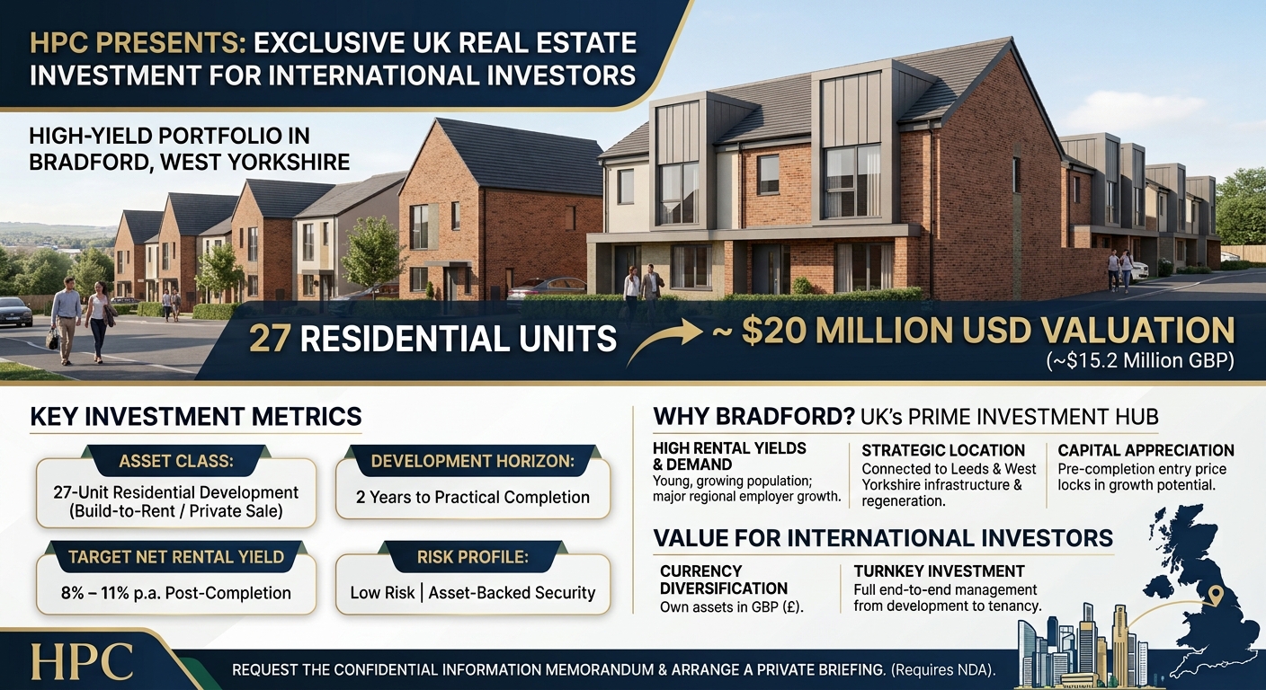 HPC Presents a High-Yield UK Real Estate Investment for Mexico Investors